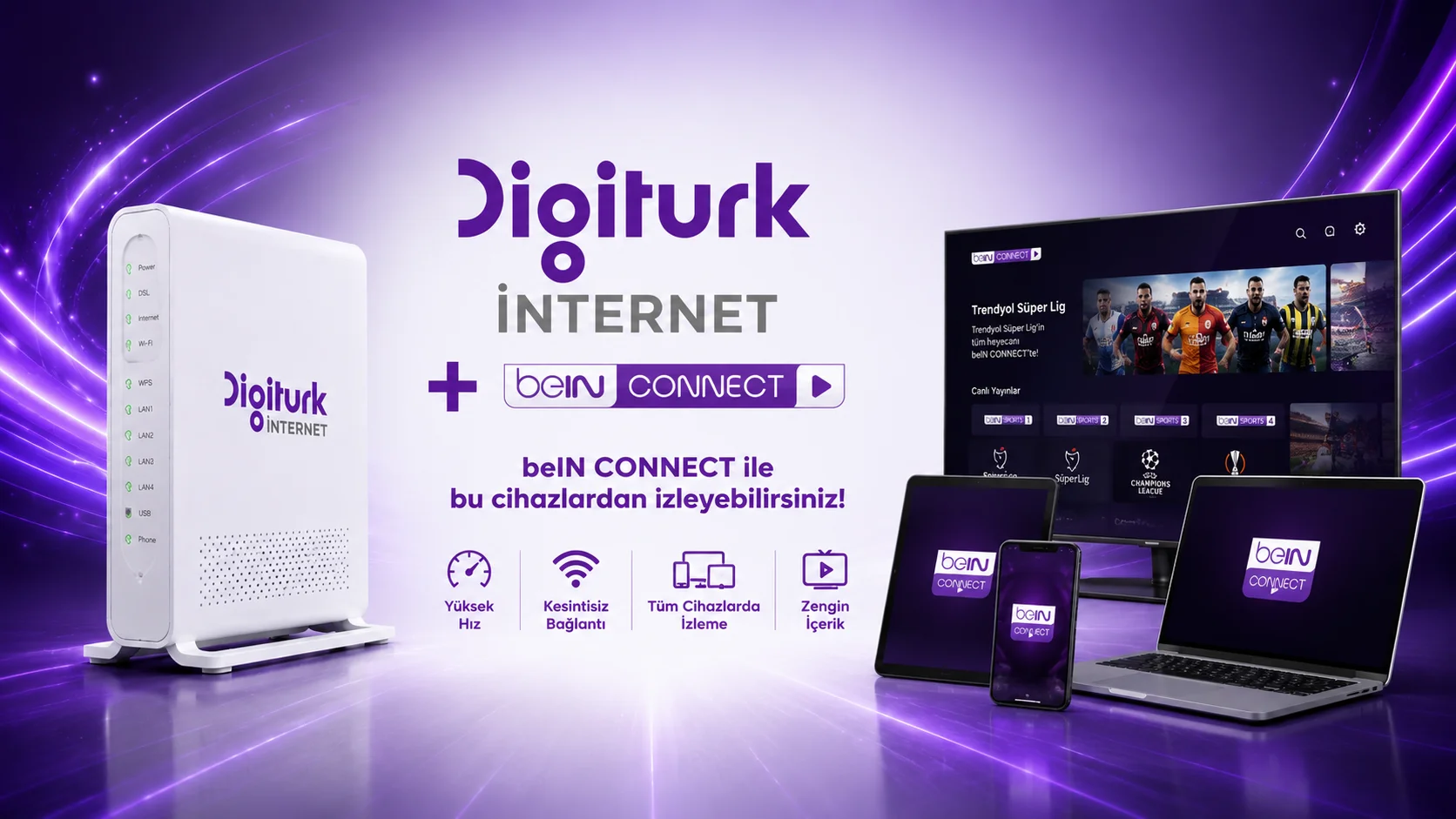 beIN CONNECT Eğlencenin ve Avrupa'nın Yıldızı